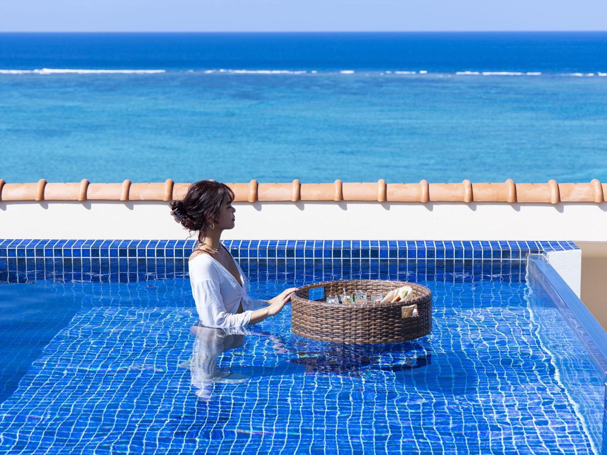 Aquasense Hotel & Resort Onna Exterior foto