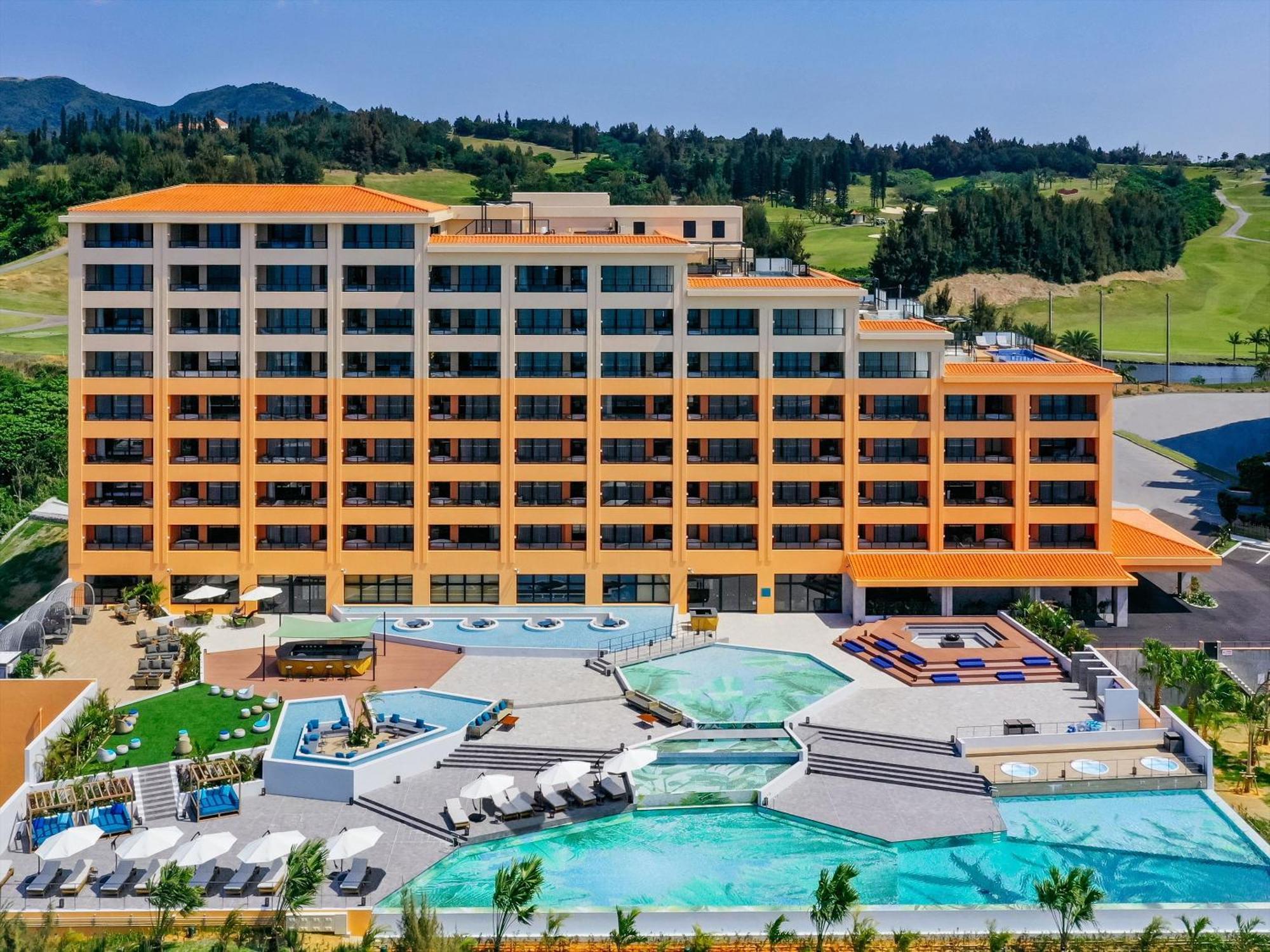 Aquasense Hotel & Resort Onna Exterior foto