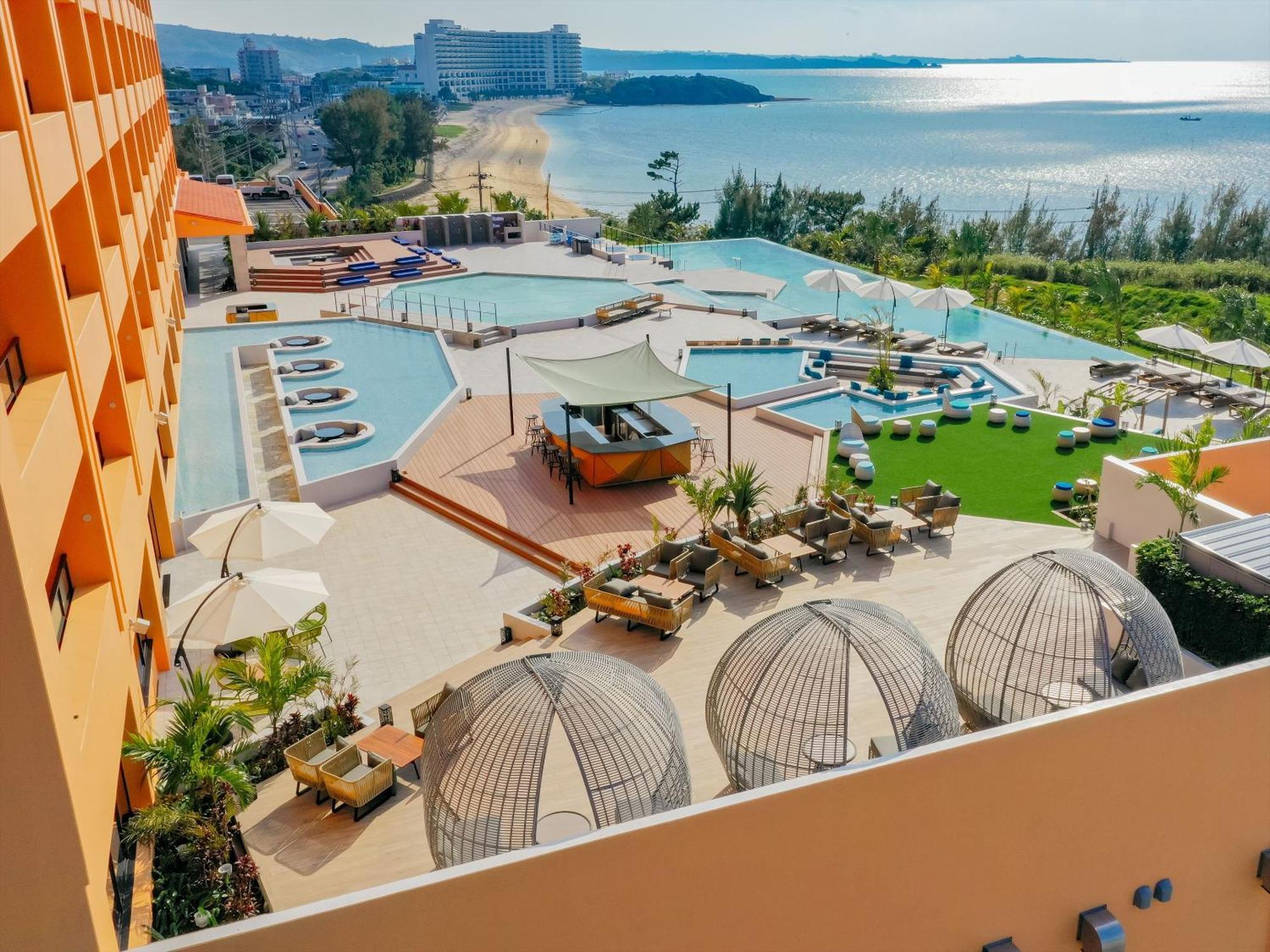 Aquasense Hotel & Resort Onna Exterior foto